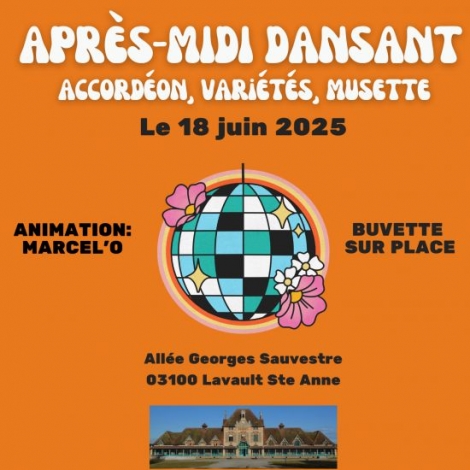 APRES MIDI DANSANTE CSR LAVAULT
