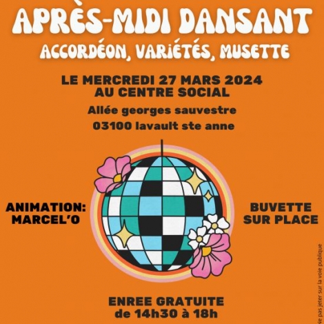 APRES MIDI DANSANTE CSR LAVAULT