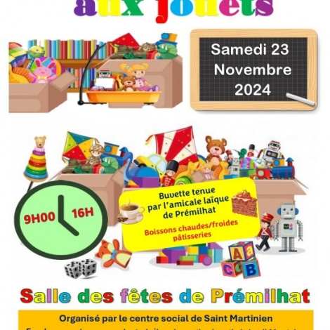 BOURSE AUX JOUETS PREMILHAT
