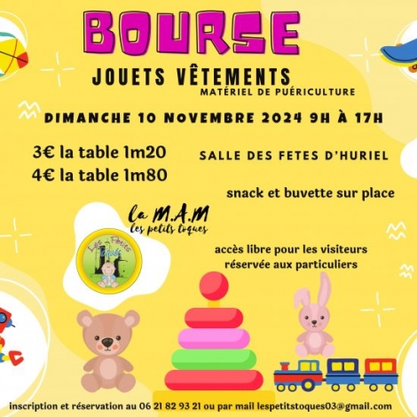 BROCANTE PUERICULTURE HURIEL