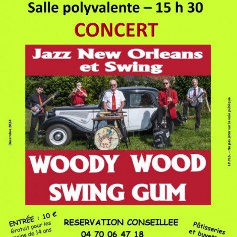 CONCERT JAZZ LA CHAPELAUDE