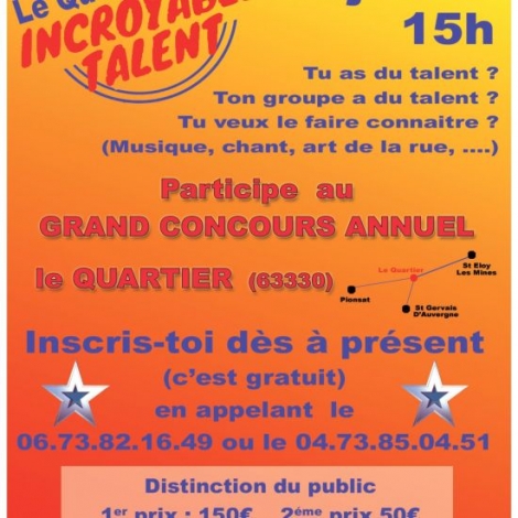 CONCOURS JEUNES TALENTS