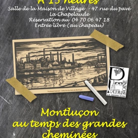 CONERENCE DIAPO LA CHAPELAUDE