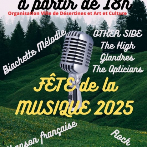 FETE DE LA MUSIQUE DESERTINES
