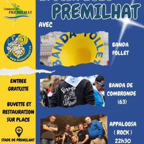 FETE DE LA MUSIQUE PREMILHAT