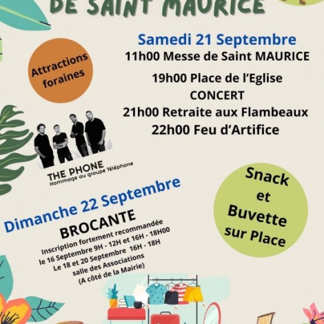FETE DE LA ST MAURICE CHAMBLET