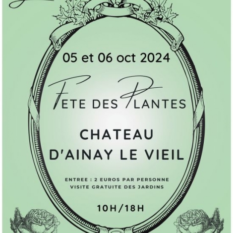 FETE DES PLANTES AINAY LE VIEIL