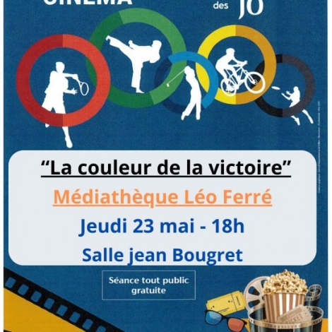 FILM ET EXPO MEDIATHEQUE DESERTINES POUR LE JO2024