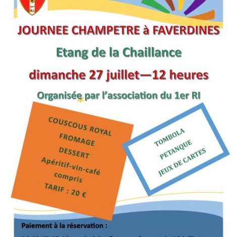 JOURNEE CHAMPETRE FAVERDINES