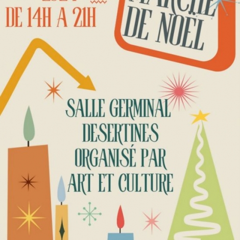 MARCHE NOEL DESERTINES