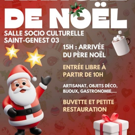 MARCHE NOEL SAINT GENEST