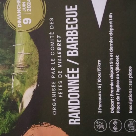 RANDONNEE BARBECUE VILLEBRET