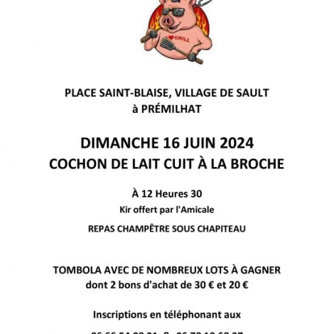 REPAS CHAMPETRE SAULT