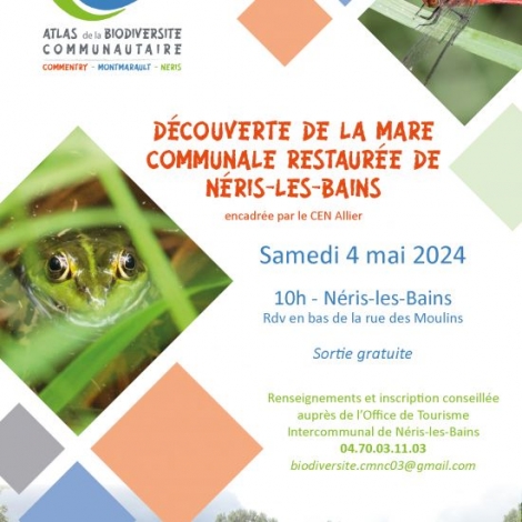 SORTIE NATURE NERIS LES BAINS