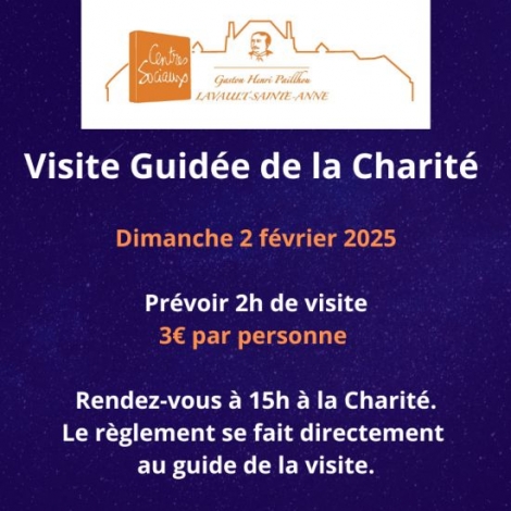 VISITE LA CHARITE LAVAULT