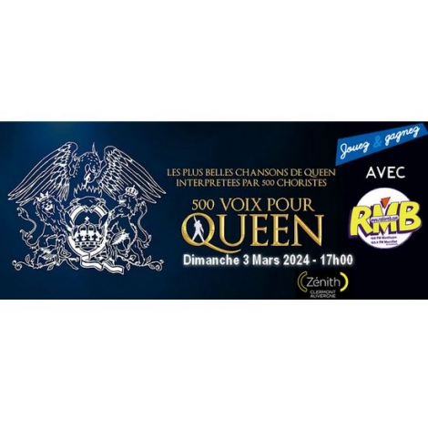 500 Voix pour Queen