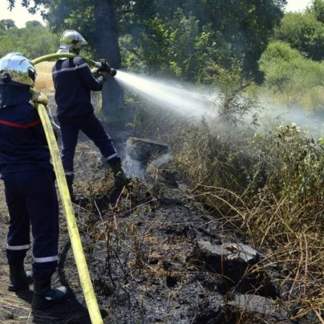 Les pompiers matrisent plusieurs incendies  Montvicq et Malicorne ce lundi 9 octobre