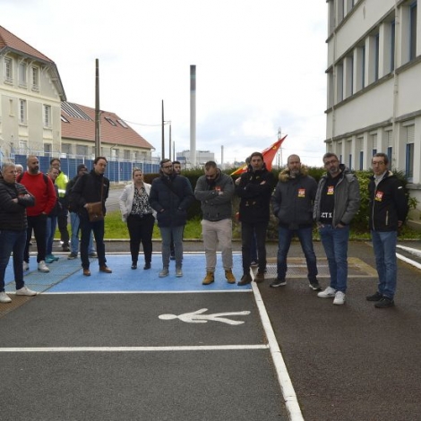 Les salaris d'Adisso durcissent le ton et le font savoir  leur direction