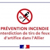 Pas de feux d'artifice ni de spectacles pyrotechniques dans l'Allier du 12 au 16 août