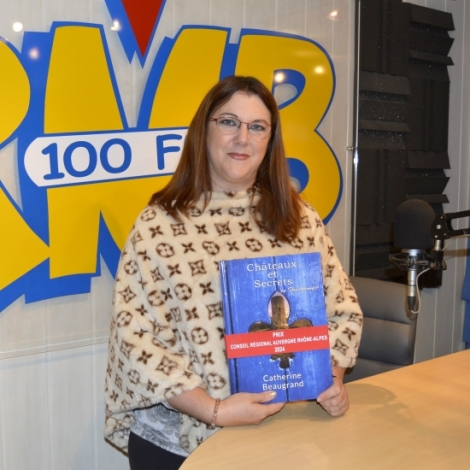 Catherine Beaugrand, auteure locale, et laurate du prix de la rgion pour 