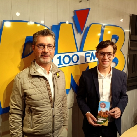 Frdric Laporte et Alric Berton nous parlent du Chteau des Ducs de Bourbon qui ouvre enfin ses portes ce week-end