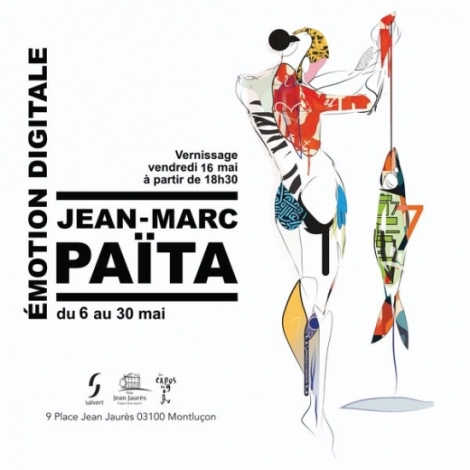 Jean-Marc Pata fait partie des 10 artistes locaux dont les uvres sont exposes  Hagen pour les 60 ans du jumelage avec Montluon