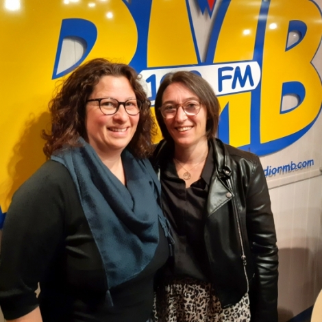 Jessy Camus et Hlne Appaix de C'Party pour le march nocturne Prmilh'Arts qui a lieu ce samedi 24 mai