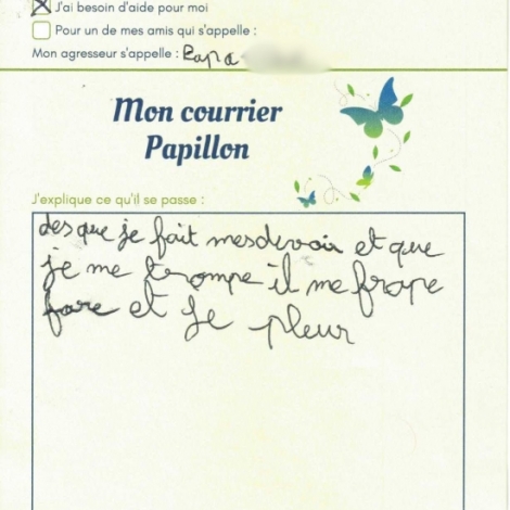 L'Association Les Papillons continue son travail dans l'Allier pour librer la parole face aux maltraitances faites aux enfants