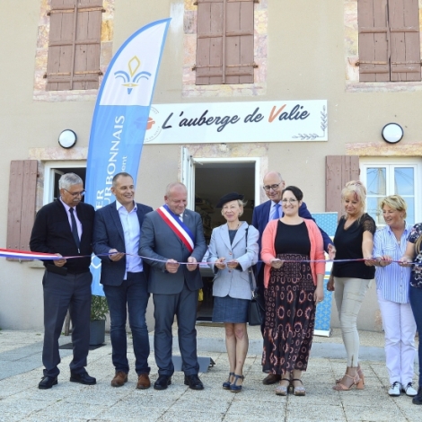L'Auberge de Valie a t inaugure hier  Vaux