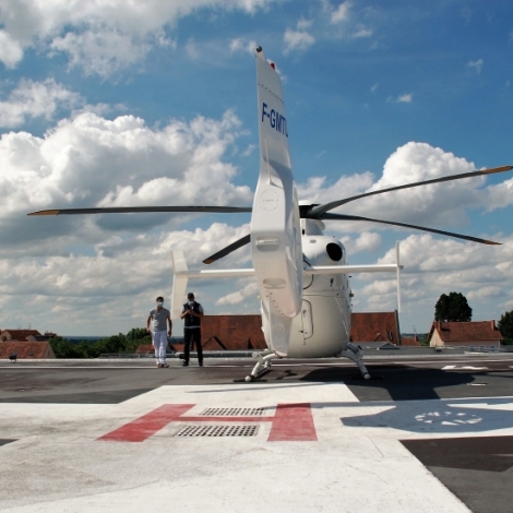L'hélicoptère de secours est opérationnel depuis le 6 juillet dans l'Allier...