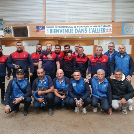 La Ptanque Domratoise victorieuse  domicile, jouera les phases finales