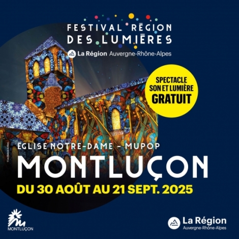 Le Festival Rgion des Lumires va dbuter samedi  Montluon