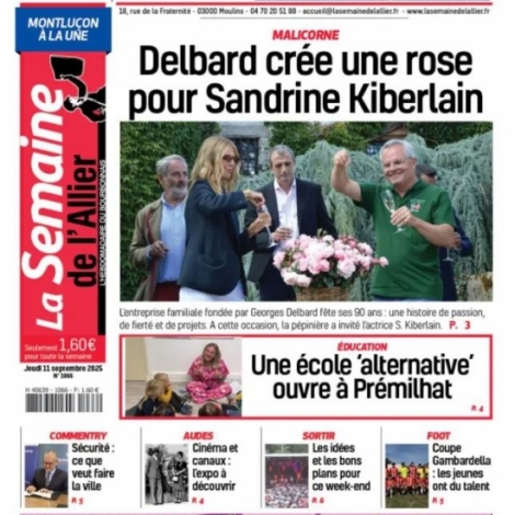 Le brame du cerf  l'honneur dans La Semaine de l'Allier de de jeudi 11 septembre