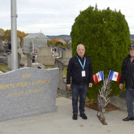Le comit montluonnais du Souvenir Franais uvre chaque anne pour que les morts pour la France ne tombent pas dans l'oubli