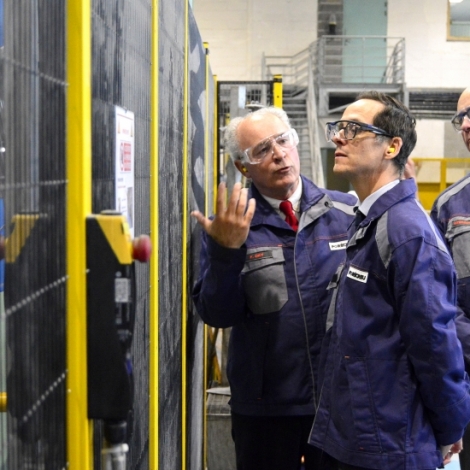 Le nouveau prfet de l'Allier met  l'honneur Forcreu, une entreprise qui fonctionne trs bien