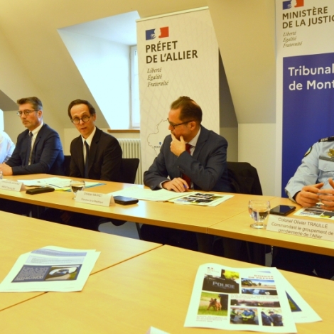Le prfet de l'Allier a prsent son plan d'actions contre les types de dlinquance les plus constats sur le secteur montluonnais