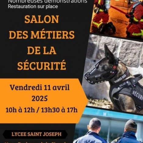 Le salon des mtiers de la scurit a lieu ce vendredi  l'Institution St-Joseph de Montluon