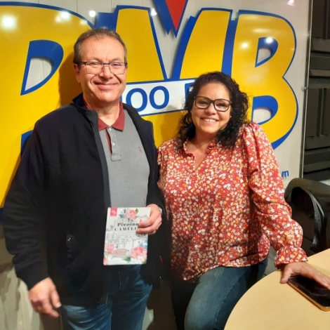 Les adjoints domratois Isabelle Pirs et Christian Boy nous prsentent la fte des plantes Pivoine et Camlia qui a lieu ce samedi 26 avril  la Prelle