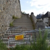 Les escaliers de la rue du petit château seront rénovés comme l'esplanade et le château