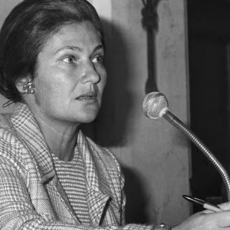 Les journalistes en herbe d'Emile Mle mettent  l'honneur des femmes franaises clbres - Simone Veil par Marie