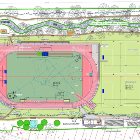 Les travaux du Ple d'athltisme tant attendu ont dbut sur le site de Pierre Dupont  Montluon