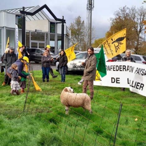 Marie-Claude Moncelon de la Confdration Paysanne de l'Allier