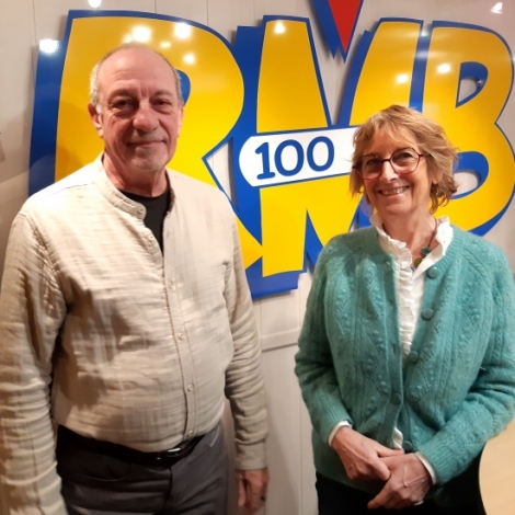 Martine Michou et Philippe Talpa de l'Ecole  l'Hpital de Montluon