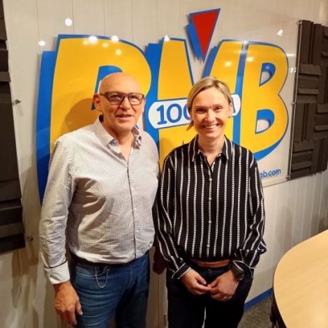 Maud Calot et Philippe Buvat de l'IFSI de Montluon