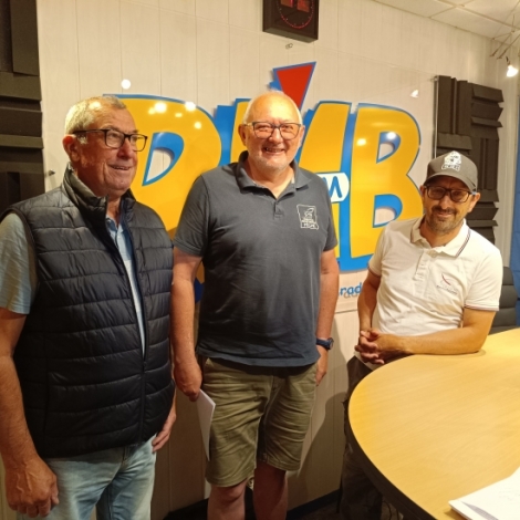 Michel Richardot, Laurent Alary et Steve Leroy pour parler pche sportive et comptition de jeune  Vieure samedi 28 juin