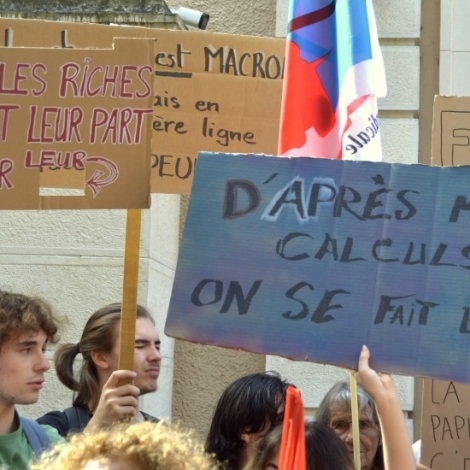 Pas mal de monde au rendez-vous de la 1re manifestation dans le cadre du mouvement 