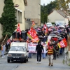 Plus de 400 personnes ont manifest  Commentry pour soutenir les salaris d'Adisso