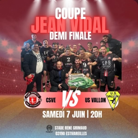 Prsentation des affiches de Coupes en foot ce week-end