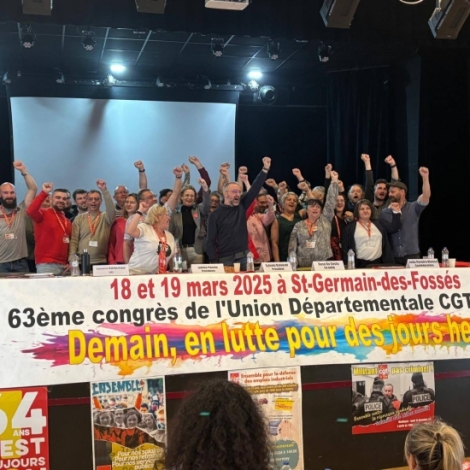 Rlu  la tte de la CGT de l'Allier cette semaine, Laurent Indrusiak est notre invit ce 21 mars sur RMB