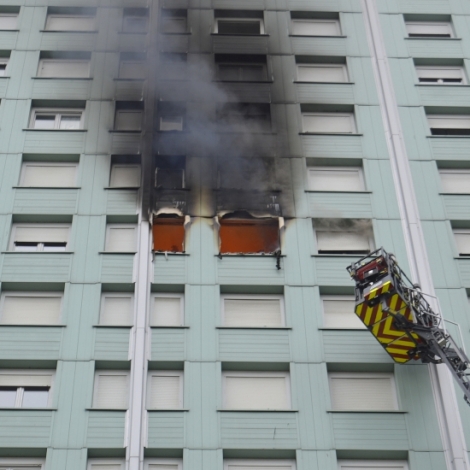 Retour sur l'incendie d'un appartement de la Rsidence Bienvenue  la Verrerie ce mercredi 24 septembre  Montluon